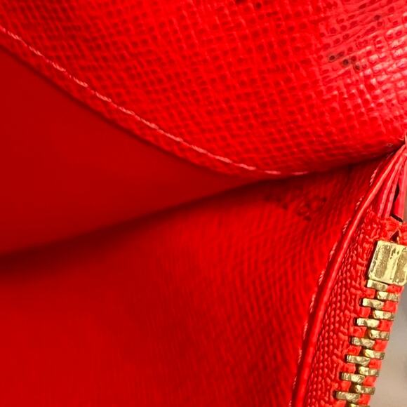 Louis Vuitton Monogram Kusama Waves Insolite Wallet Red - Limited Edition - Picture 10 of 10